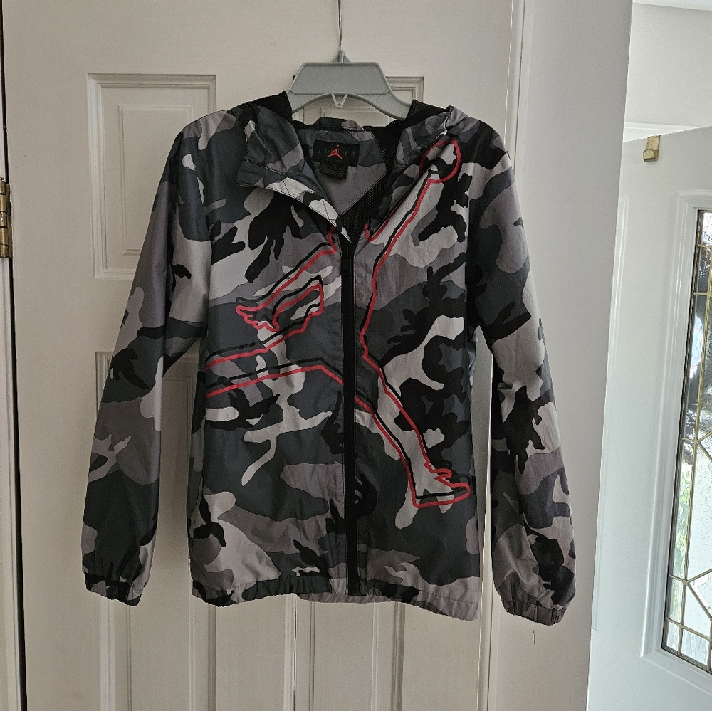 Jordan Camo Windbreaker Youth M